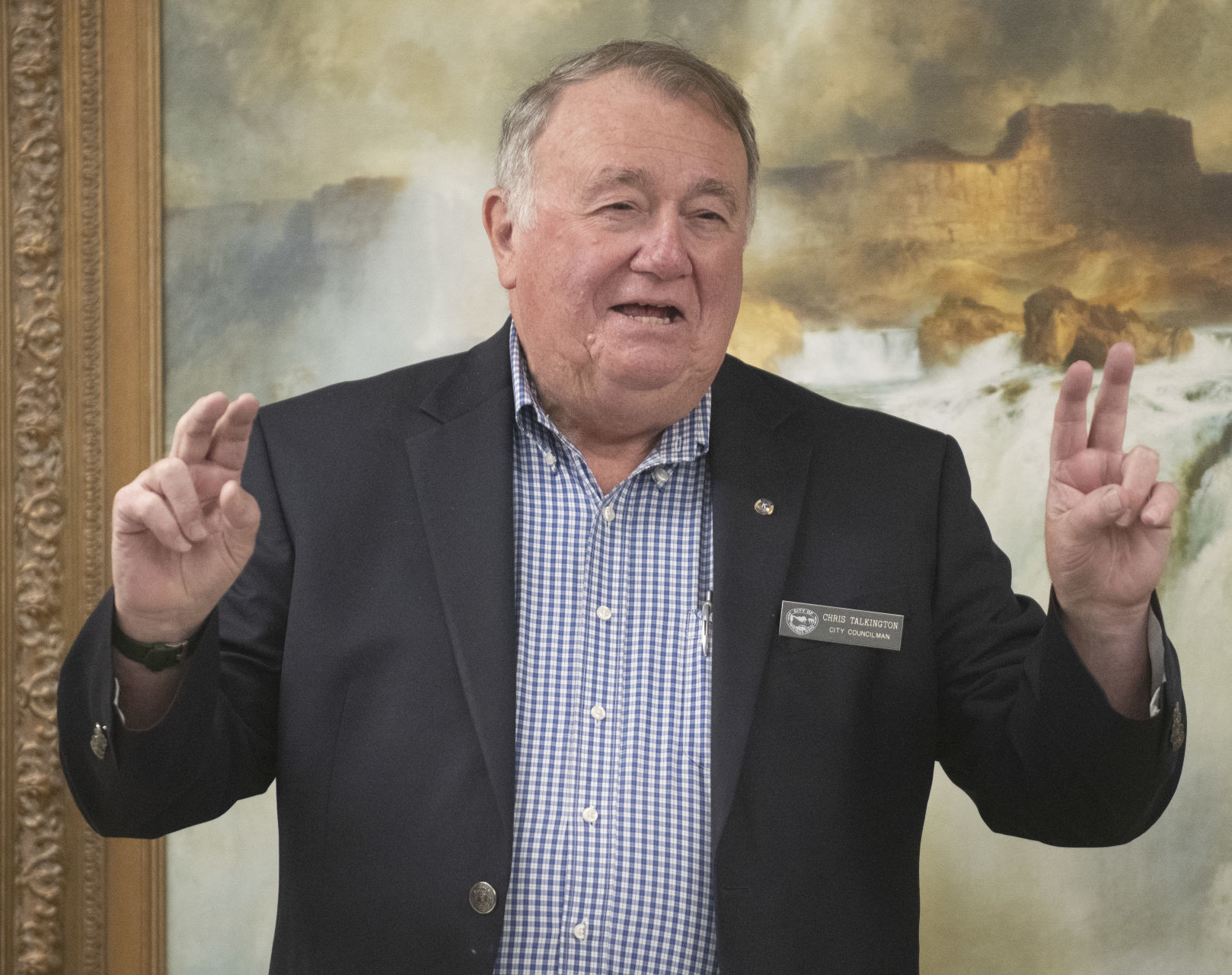 Councilman Talkington Retires